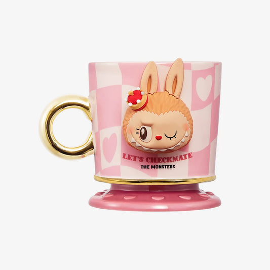 THE MONSTERS Let's Checkmate Labubu Series-Mug- Rosa
