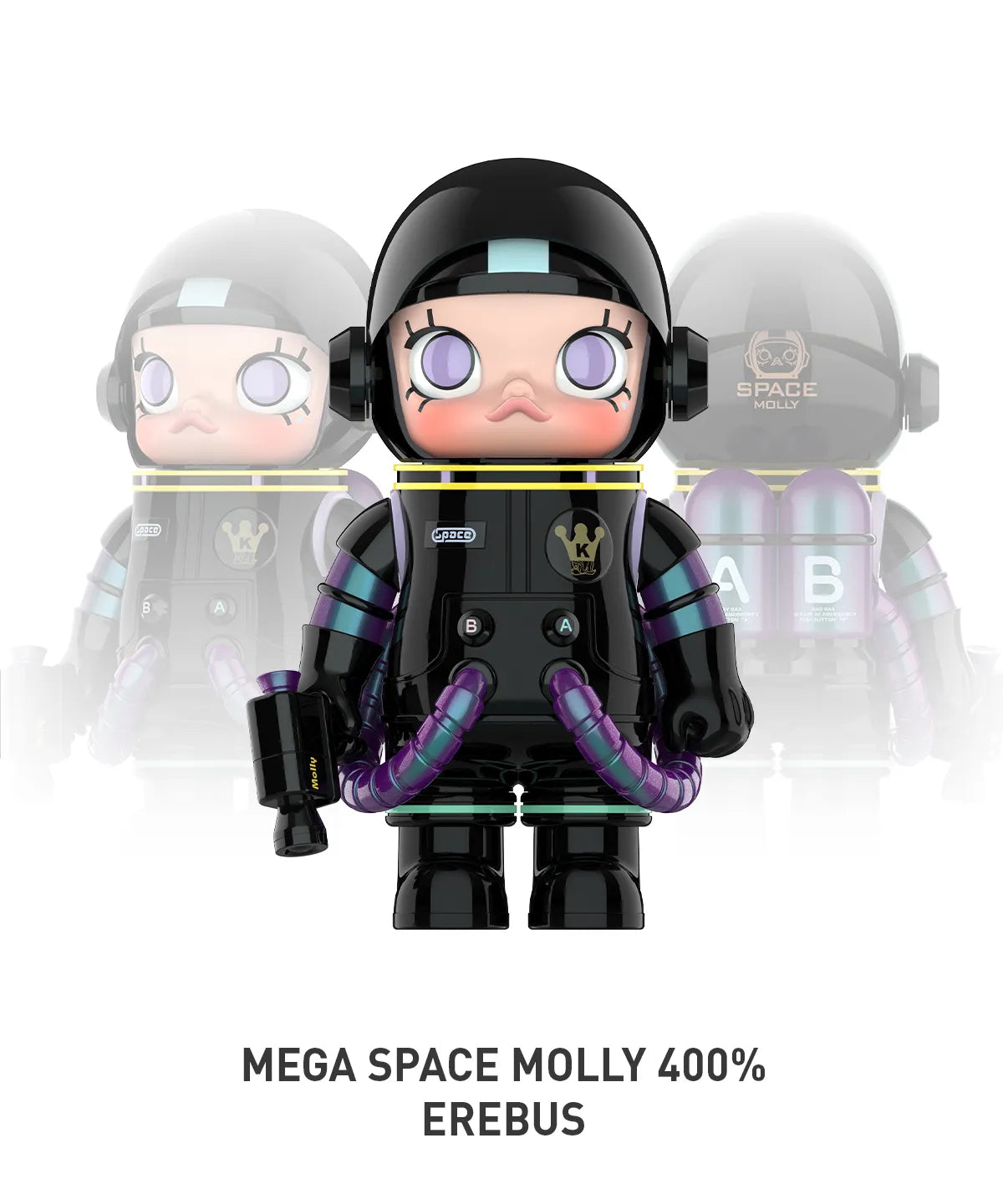 Molly - MEGA SPACE MOLLY 400% Erebus - POP Mart