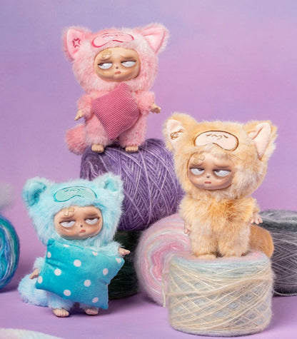 Sleepless Grumpipi Whispers to Dreamland Plush Blind Box Keychain Blind Box Single Box