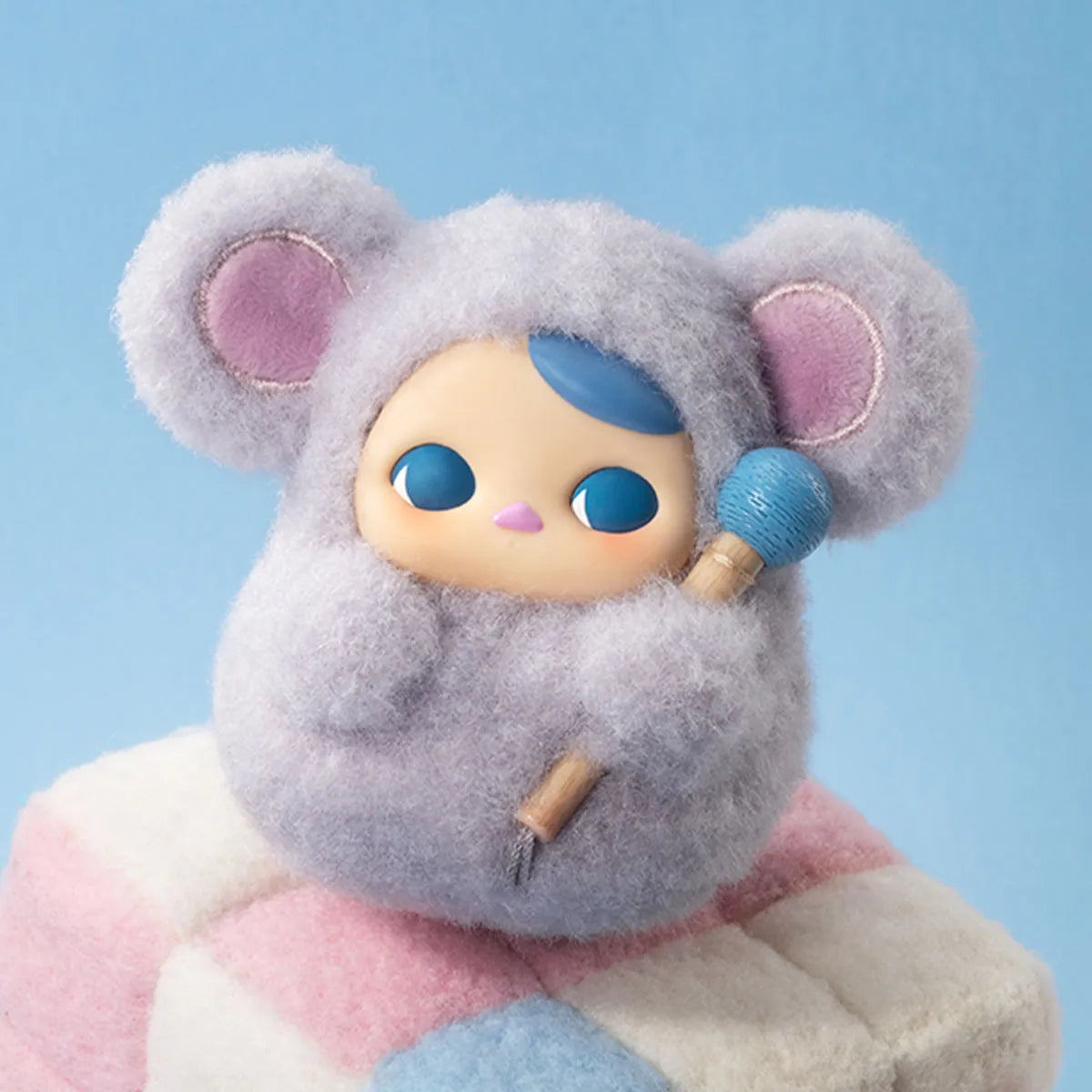 PUCKY Tap Tap Babies Series-Vinyl Plush Pendant Blind Box Single Box