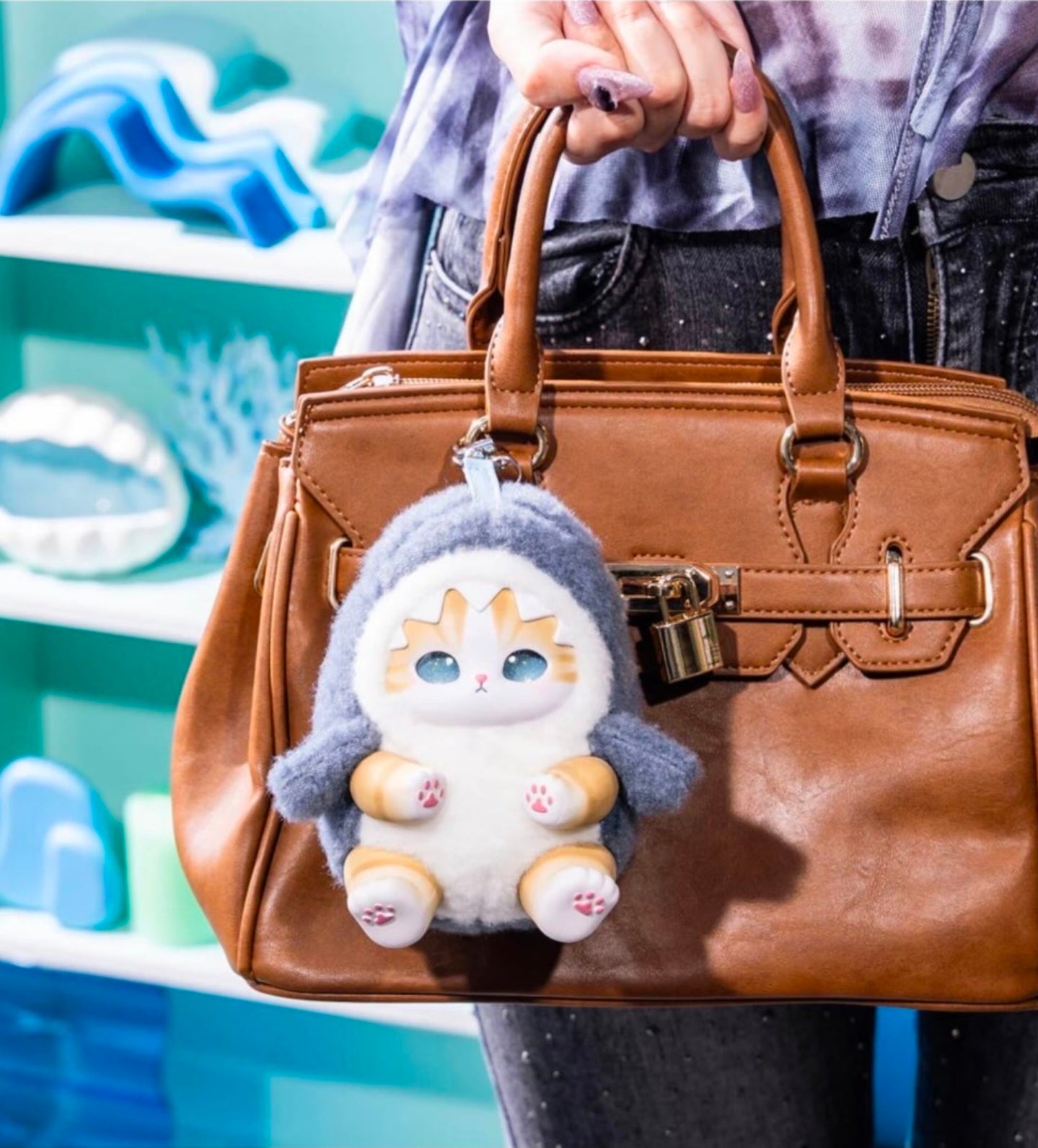 Mofusand Kiramekko Fluffy Kittens Series Plush Blind Box Single Box