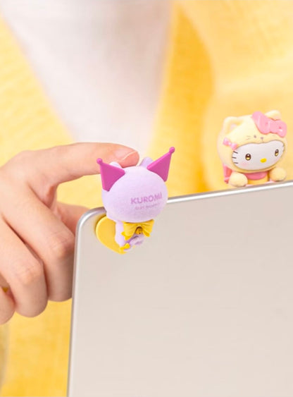 Sanrio Characters Guardian Meow Squad Series Lying Bean Blind Box Single Box