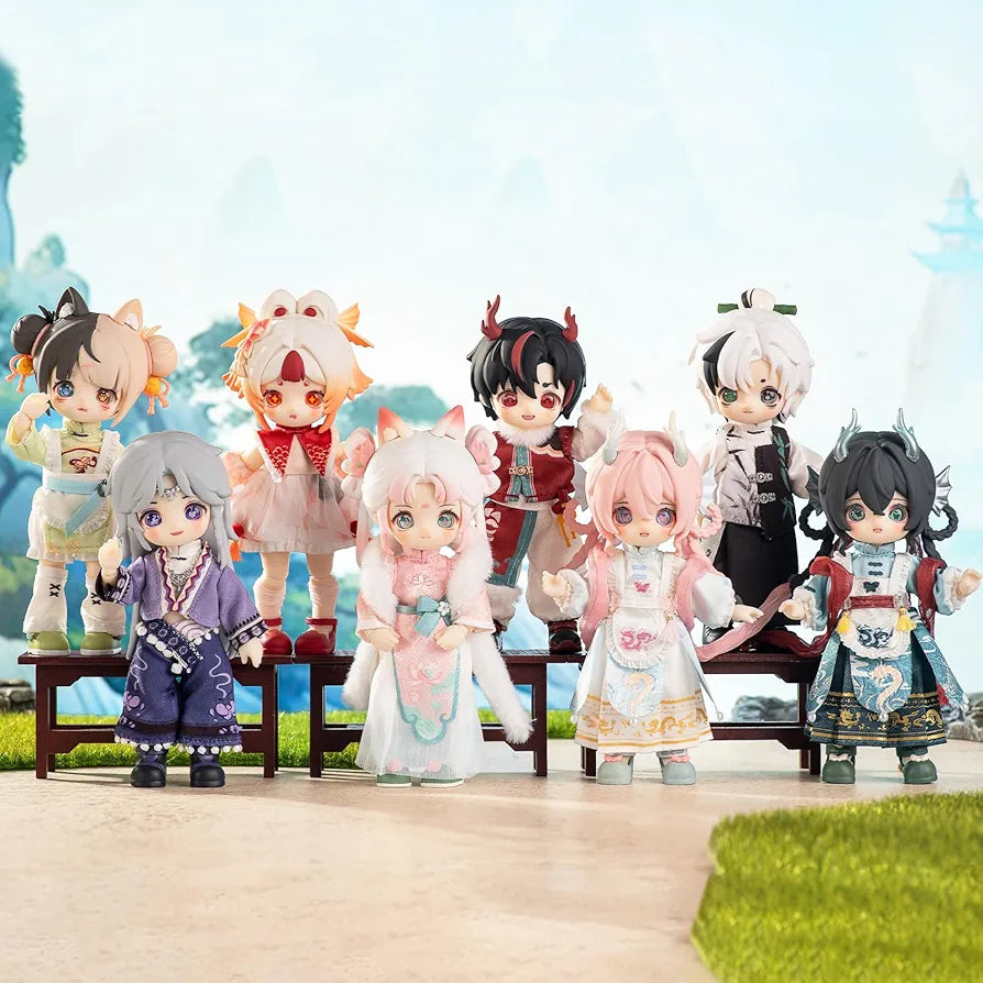 Nagi Beast Happy Travel BJD Blind Box Single Box