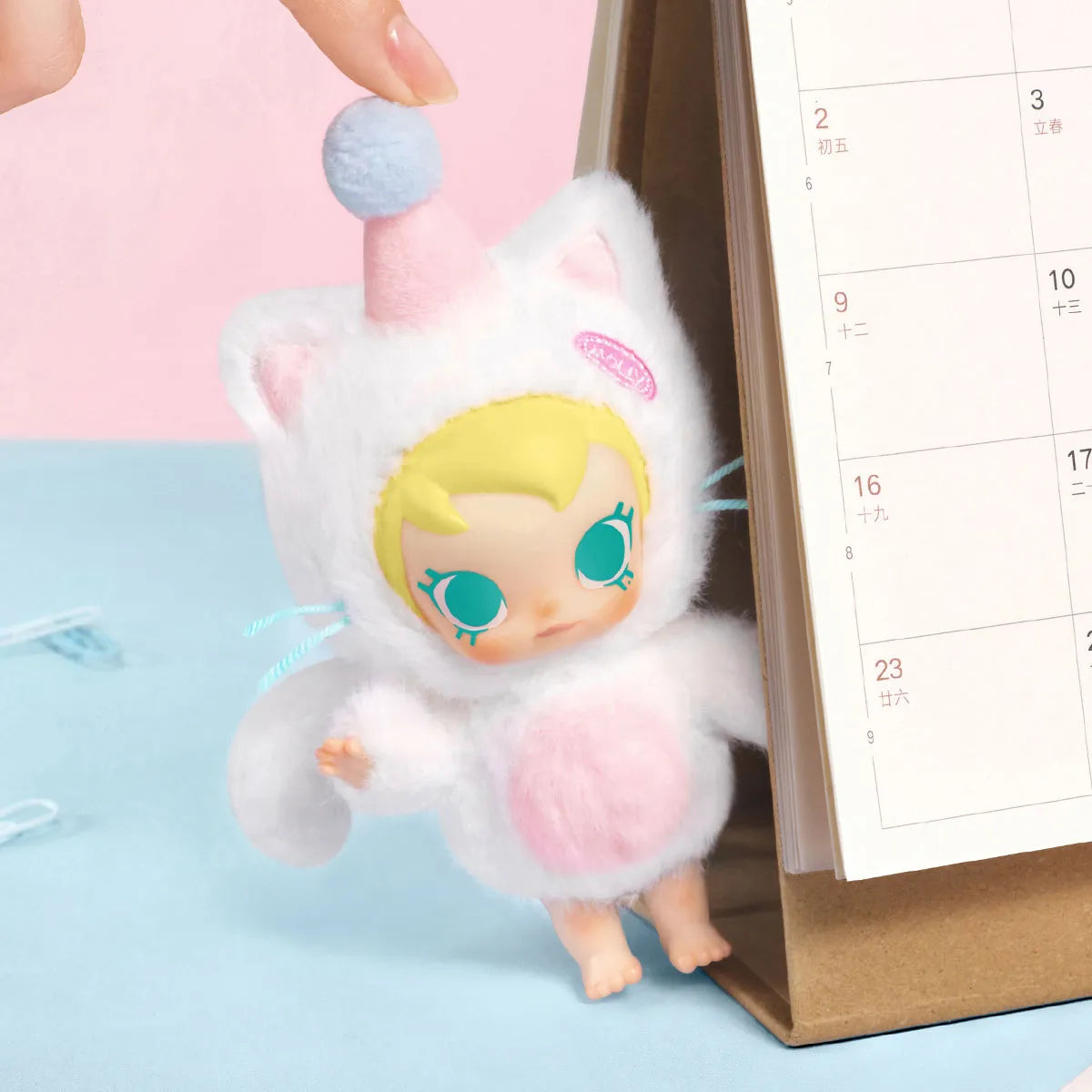 Baby Molly Pocket Friends Series-Vinyl Plush Pendant Blind Box Single Box