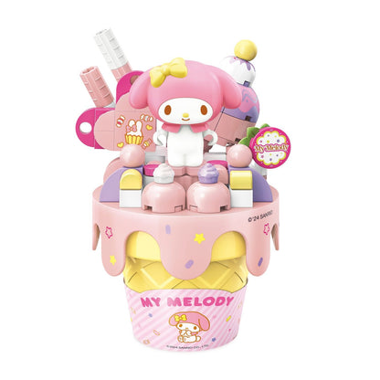 KEEPPLAY Sanrio Glass Cone MELODY Byggkloss