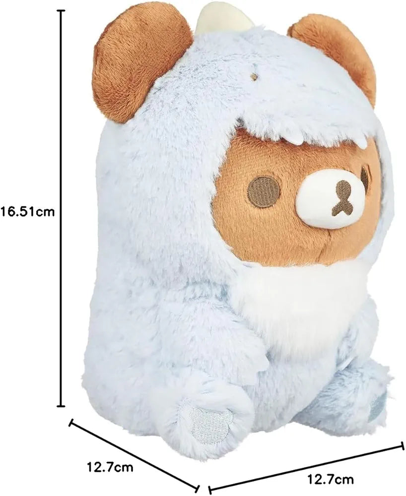 Rilakkuma Chairoikoguma San-X Original Plush - Pastel Blue