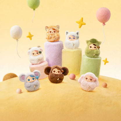 PUCKY Tap Tap Babies Series-Vinyl Plush Pendant Blind Box Single Box