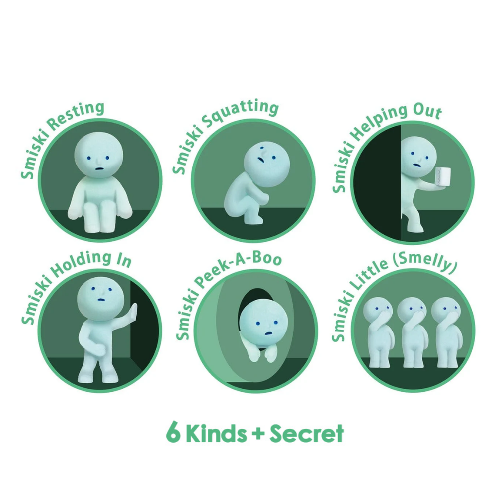 Smiski Toilet Series Blind Box Single Box