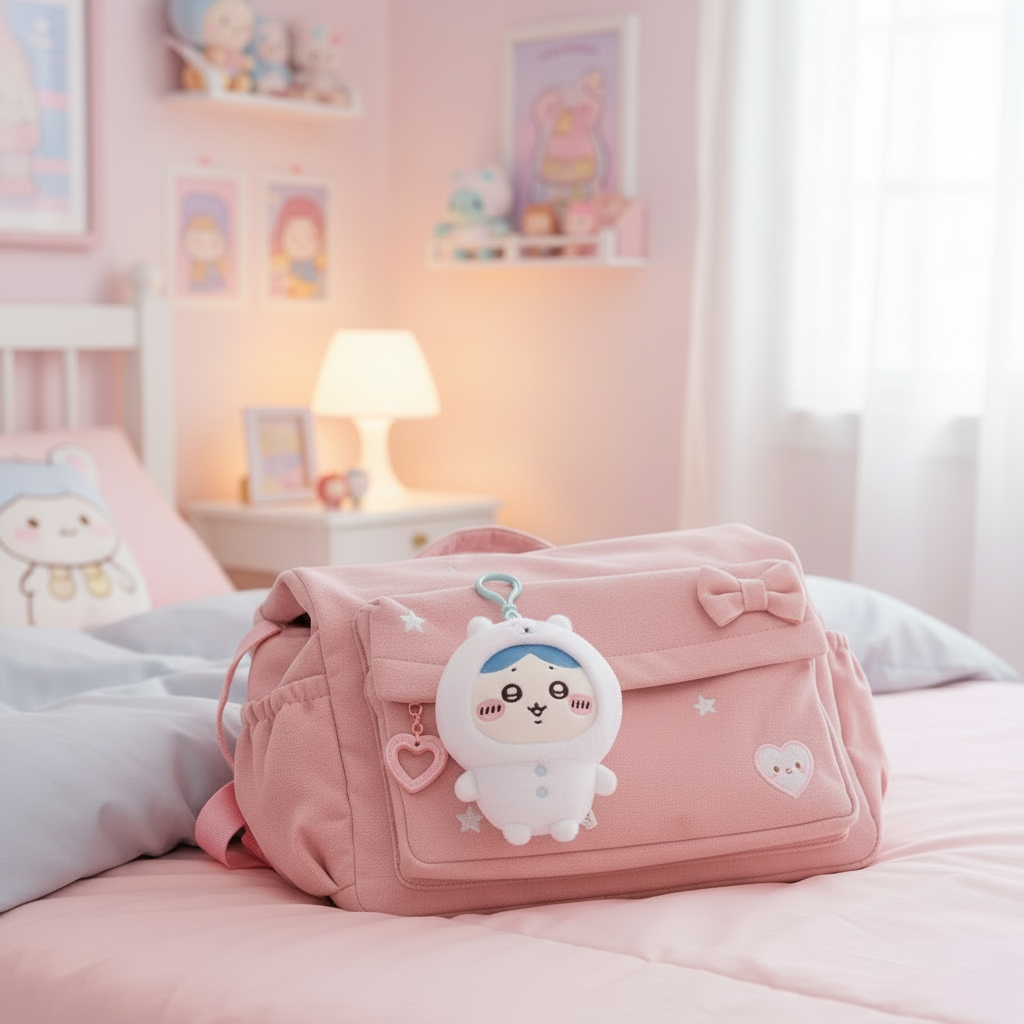 Hachiware i björndräkt Plush