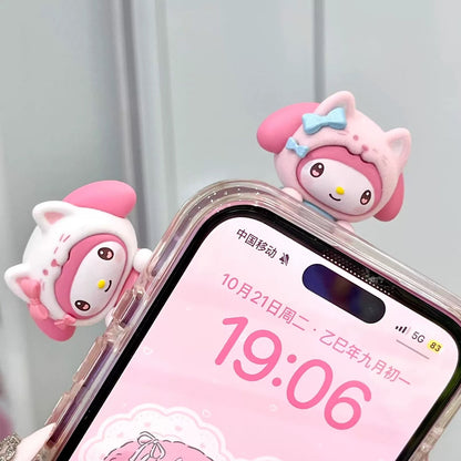 Sanrio Characters Guardian Meow Squad Series Lying Bean Blind Box Single Box