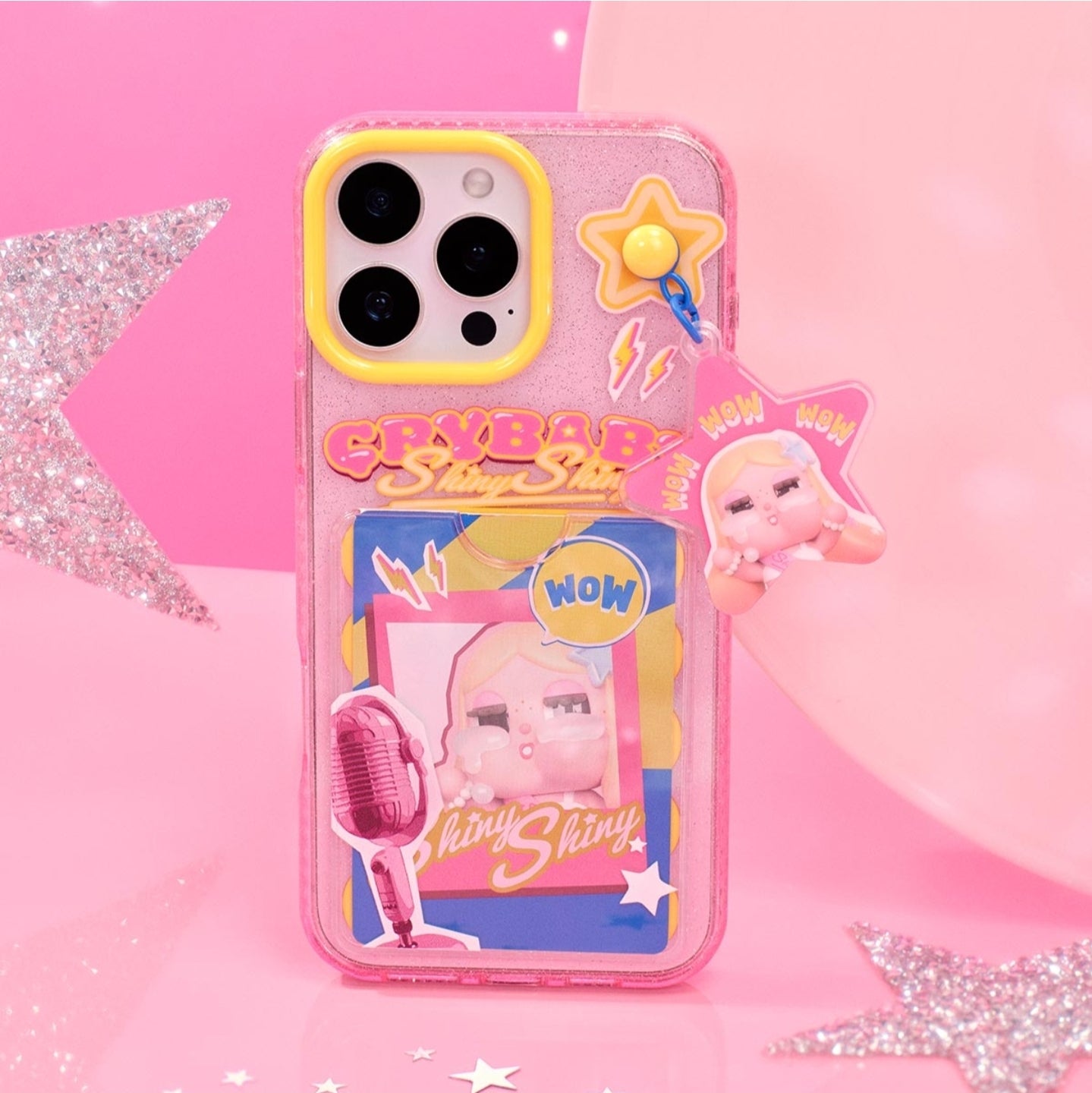 CRYBABY SHINY SHINY Series- IPhone 16 Pro Max Case