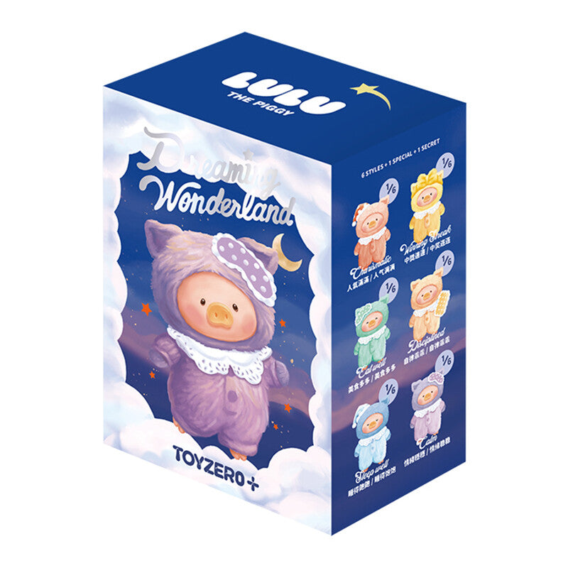 LuLu's Dreaming Wonderland Series Plush Keychain Blind Box Single Box