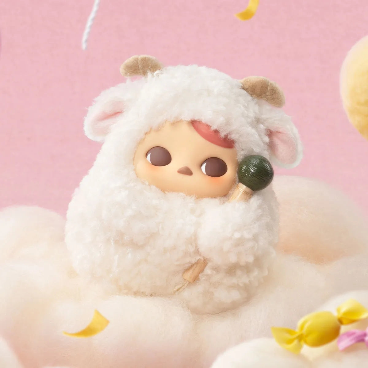 PUCKY Tap Tap Babies Series-Vinyl Plush Pendant Blind Box Single Box