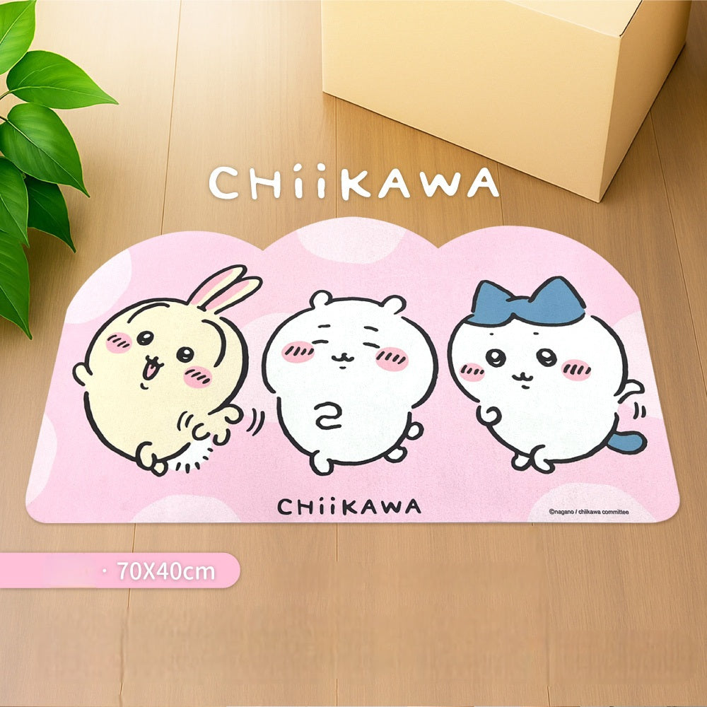 Chiikawa mjuk dörrmatta - Rosa 70*40cm