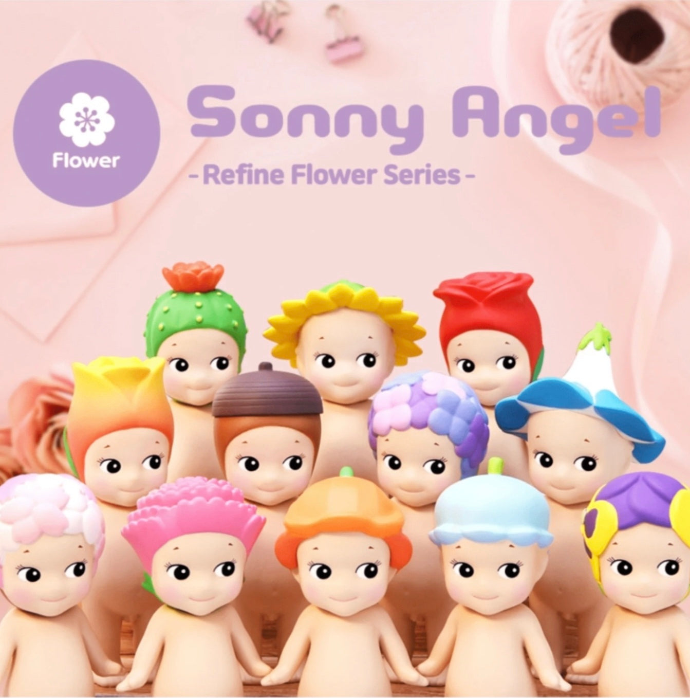 Sonny Angel Flower-series Blind Box Single Box