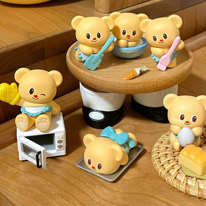 Funism x Butterbear Baking Master Series Bear Head Blind Box Single Box (3-in-1)