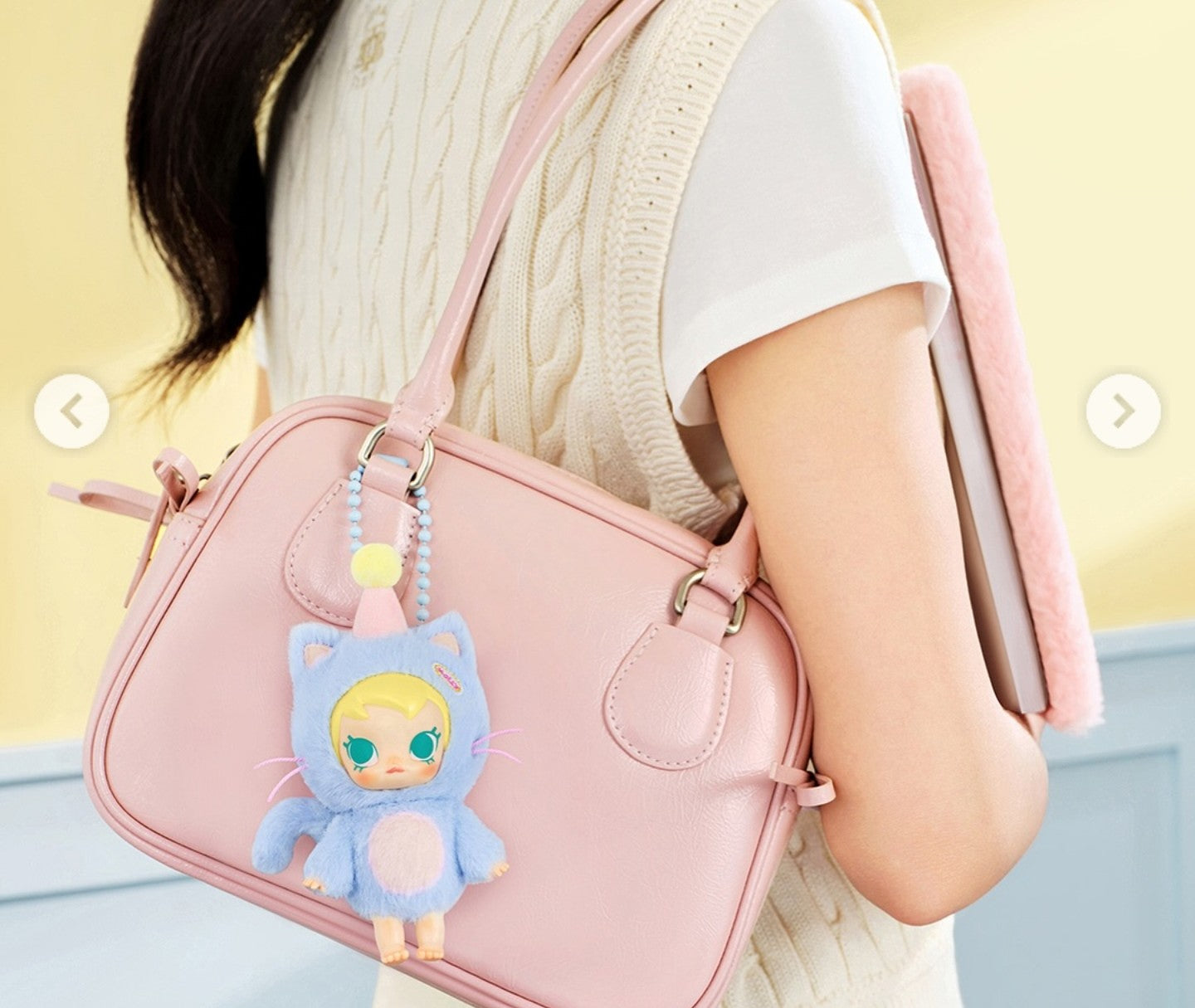 Baby Molly Pocket Friends Series-Vinyl Plush Pendant Blind Box Single Box