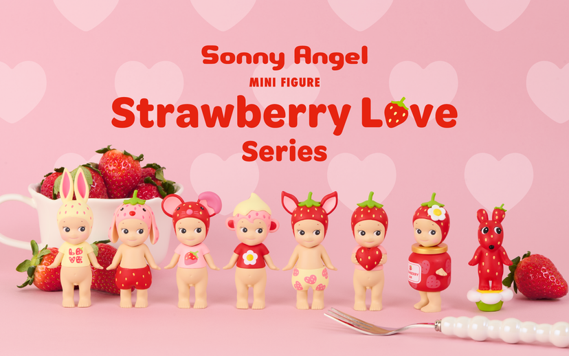 Sonny Angel Strawberry Love Series Blind Box Single Box