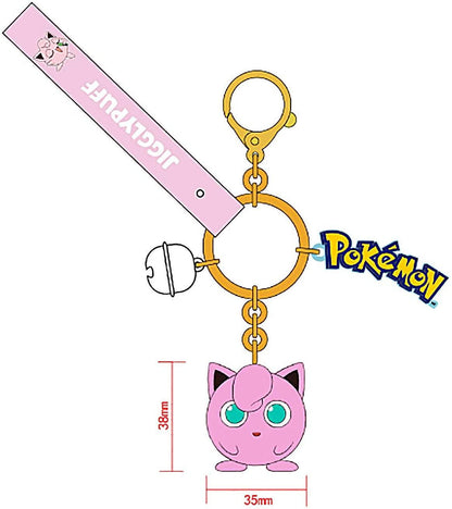 Pokémon Nyckelring Jigglypuff (licensierad Pokémon-produkt)