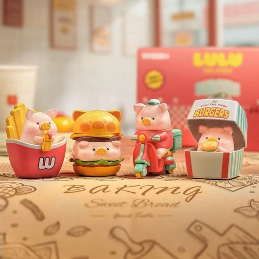 LuLu the Piggy Burger Express Movable Series Figures, Blind Box Single Box