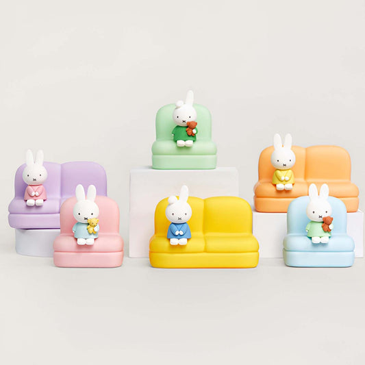 Miffy Sofa Phone Stand/Card Stand/Sofa For Dolls - Blind Box Single Box