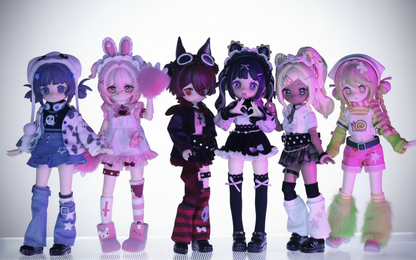 Electronic Pet Game World Series 1/12 BJD Blind Box Single Box