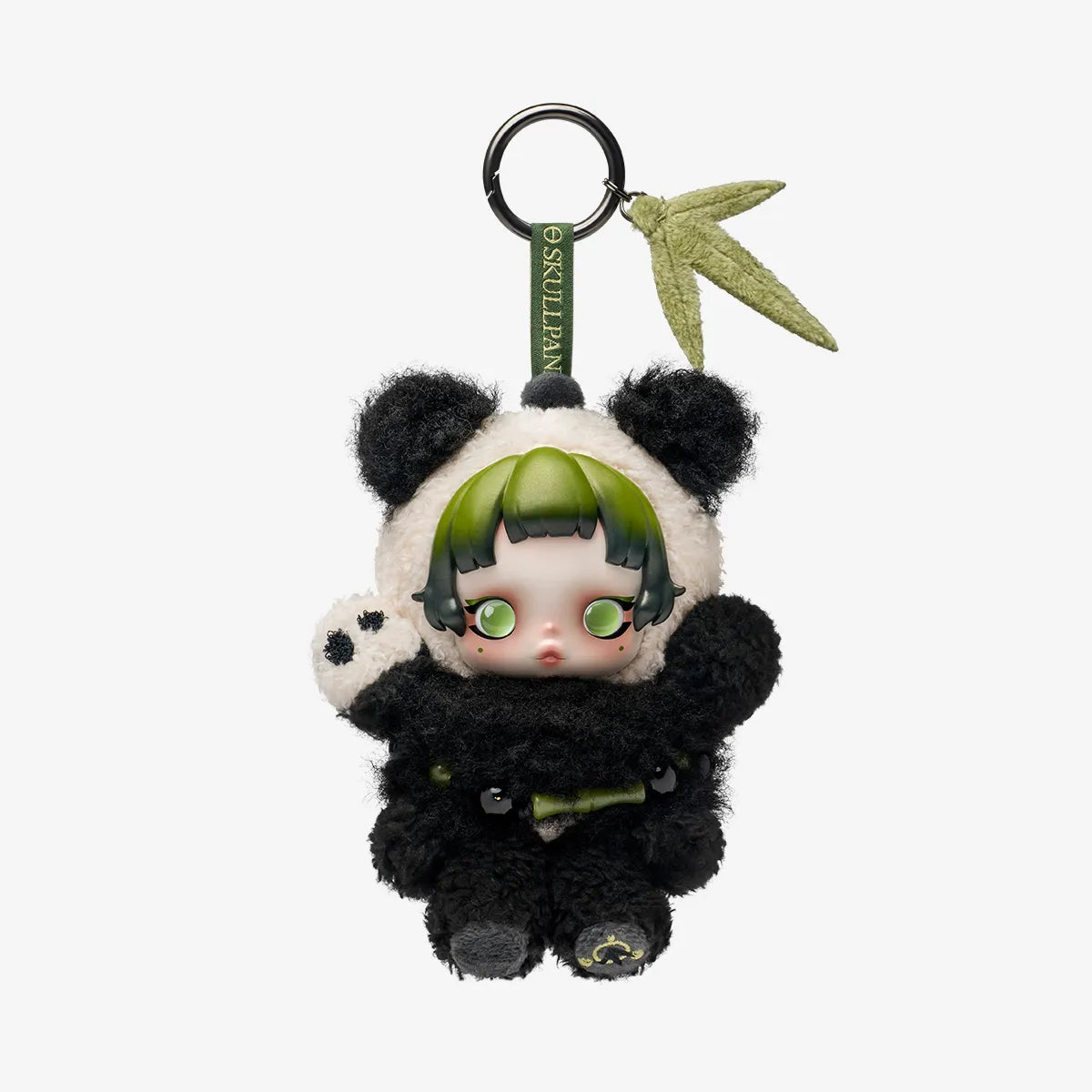SKULLPANDA Lazy Panda Plush Doll Pendant POP MART