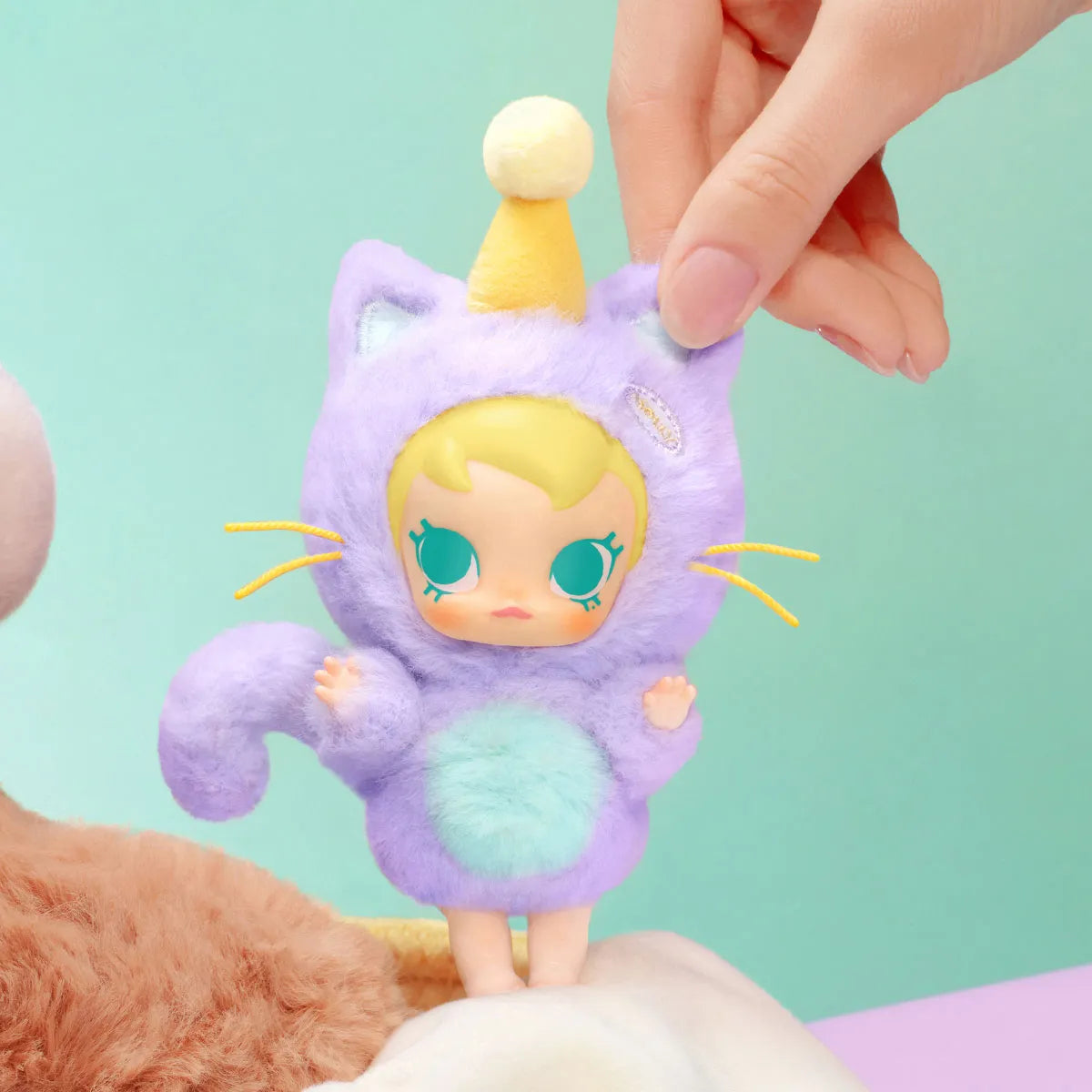 Baby Molly Pocket Friends Series-Vinyl Plush Pendant Blind Box Single Box
