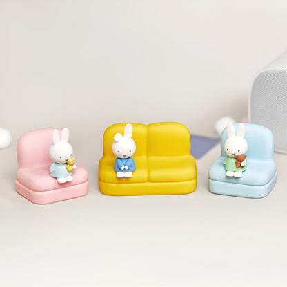 Miffy Sofa Phone Stand/Card Stand/Sofa For Dolls - Blind Box Single Box