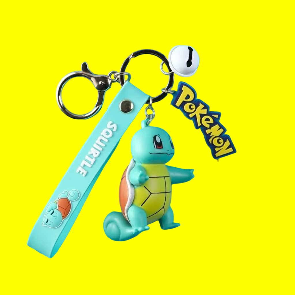 Pokémon Nyckelring Squirtle (licensierad Pokémon-produkt)