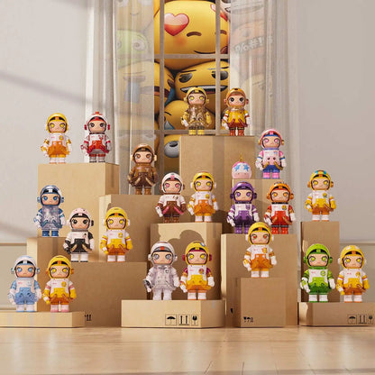 MEGA SPACE MOLLY 100% × emoji™ Series Blind Box Single Box