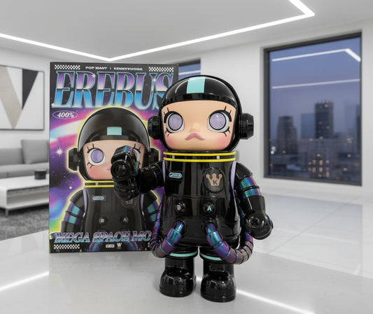 Molly - MEGA SPACE MOLLY 400% Erebus - POP Mart