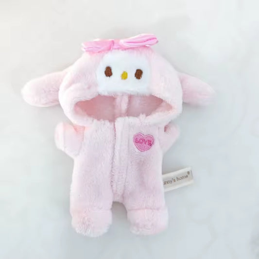 Labubu kläder Rosa