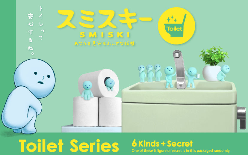 Smiski Toilet Series Blind Box Single Box