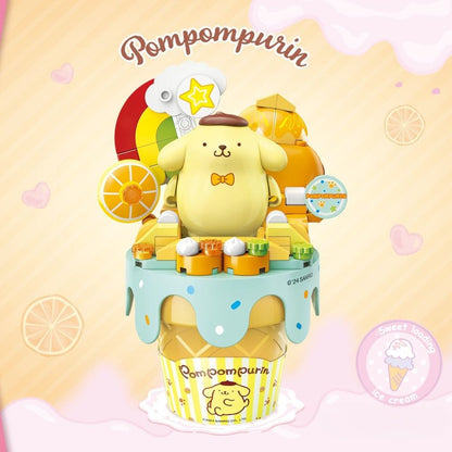 Keepplay Byggklossar Sanrio Cone Series Pudding Dog