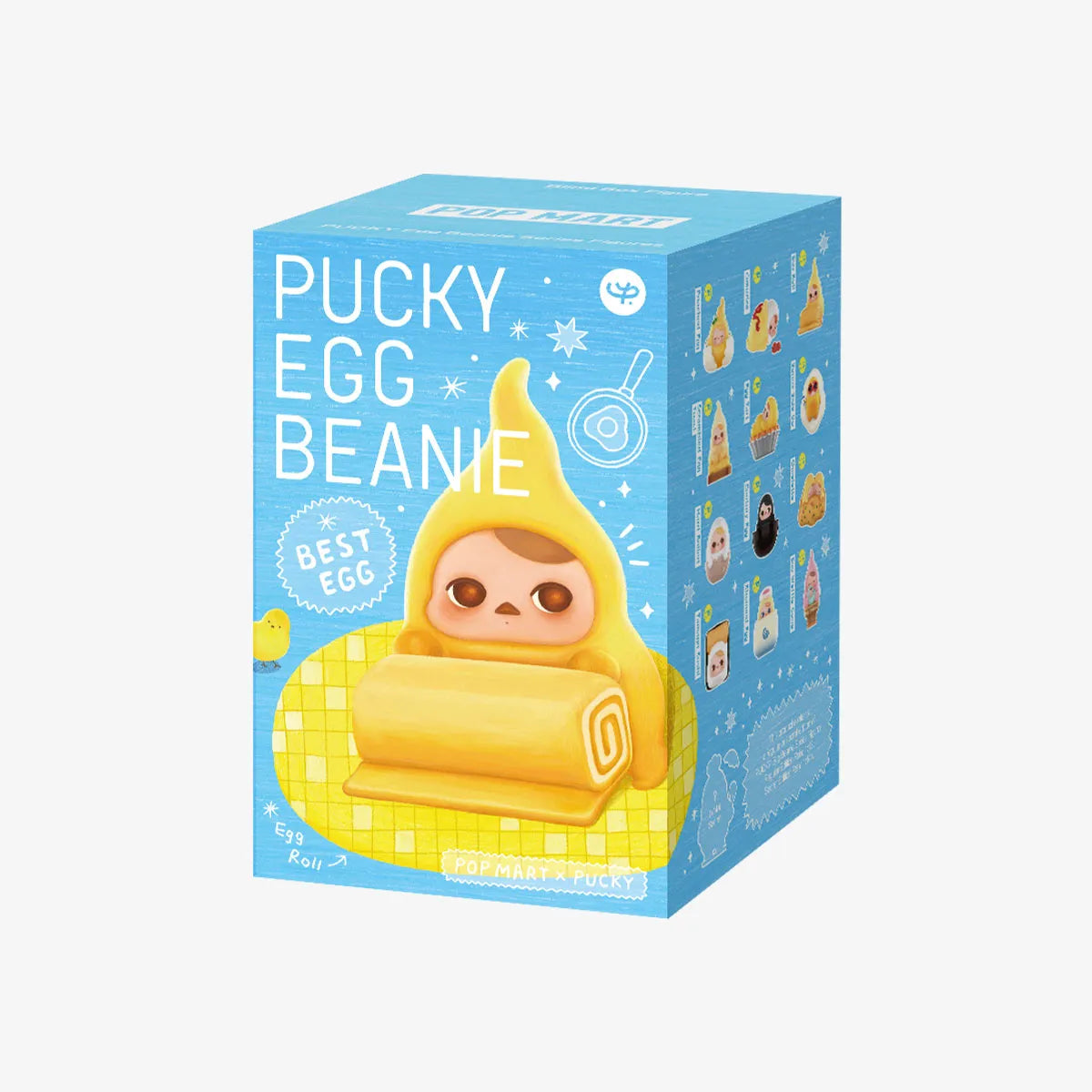 PUCKY Egg Beanie Series Figures Blind Box Single Box
