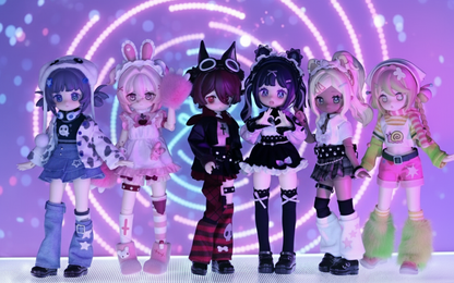 Electronic Pet Game World Series 1/12 BJD Blind Box Single Box