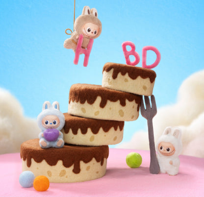 Labubu Pin for Love Series- Vinyl Plush Pendant Blind box Single Box (A-M)