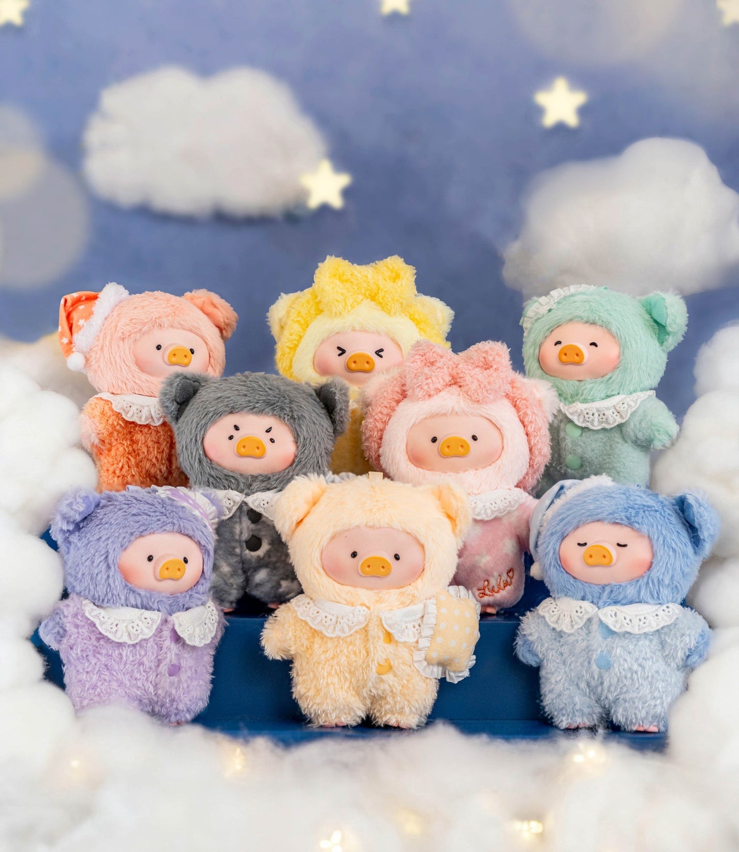 LuLu's Dreaming Wonderland Series Plush Keychain Blind Box Single Box