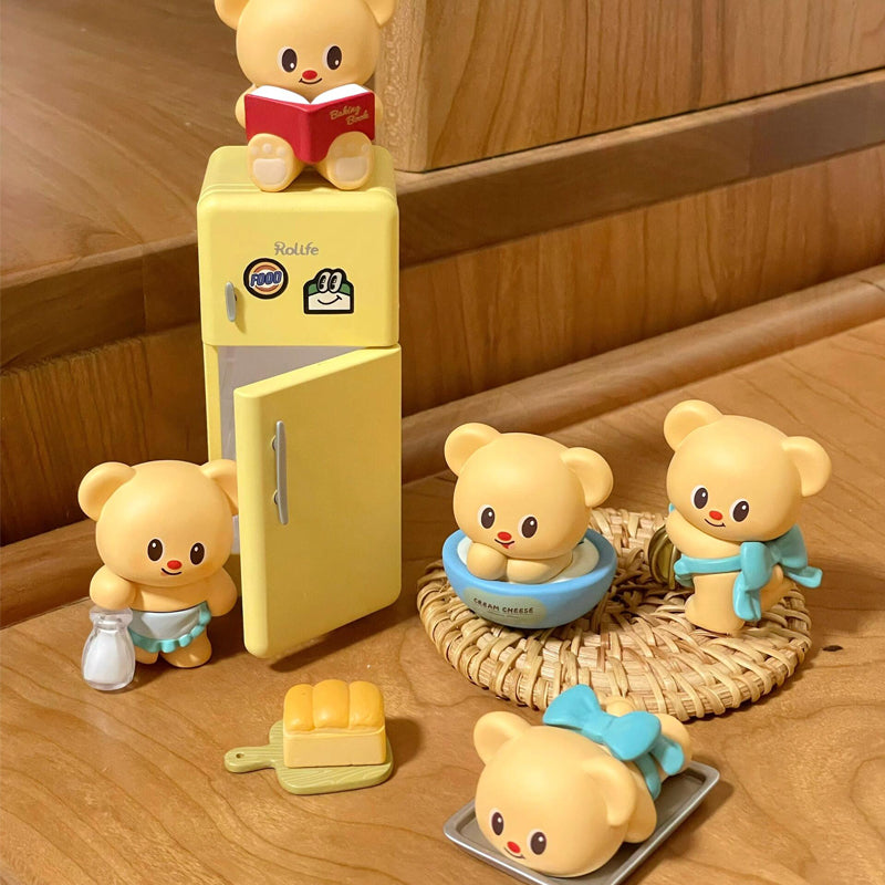 Funism x Butterbear Baking Master Series Bear Head Blind Box Single Box (3-in-1)
