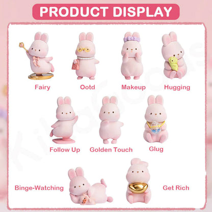 Momo Bunny Daily Series Blind Box Single Box
