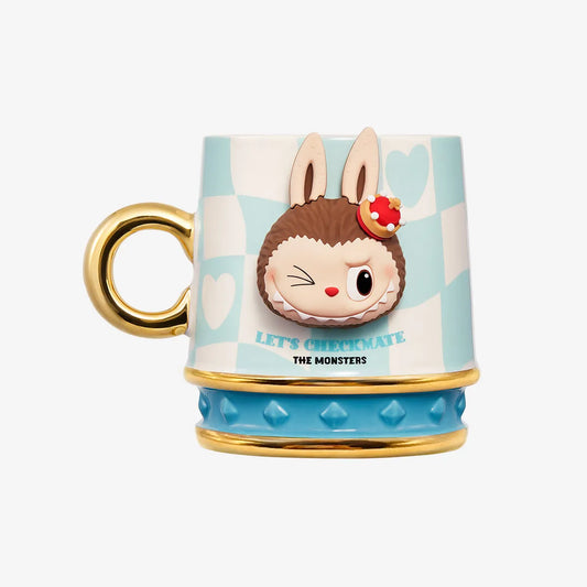 THE MONSTERS Labubu Let's Checkmate Series-Mug- Blå