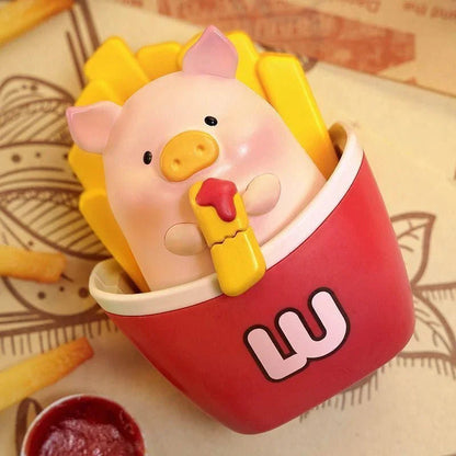 LuLu the Piggy Burger Express Movable Series Figures, Blind Box Single Box