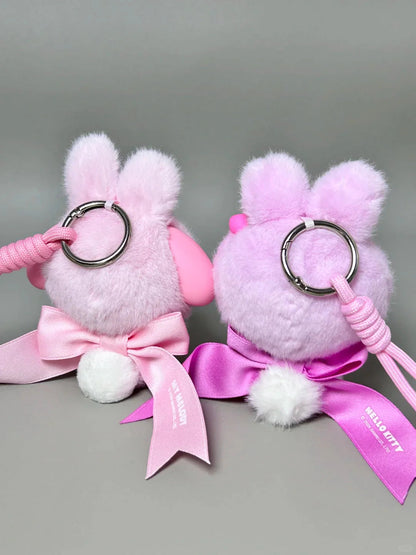 Sanrio Diamond Bunny Baby Plush Charm Blind Box Single Box