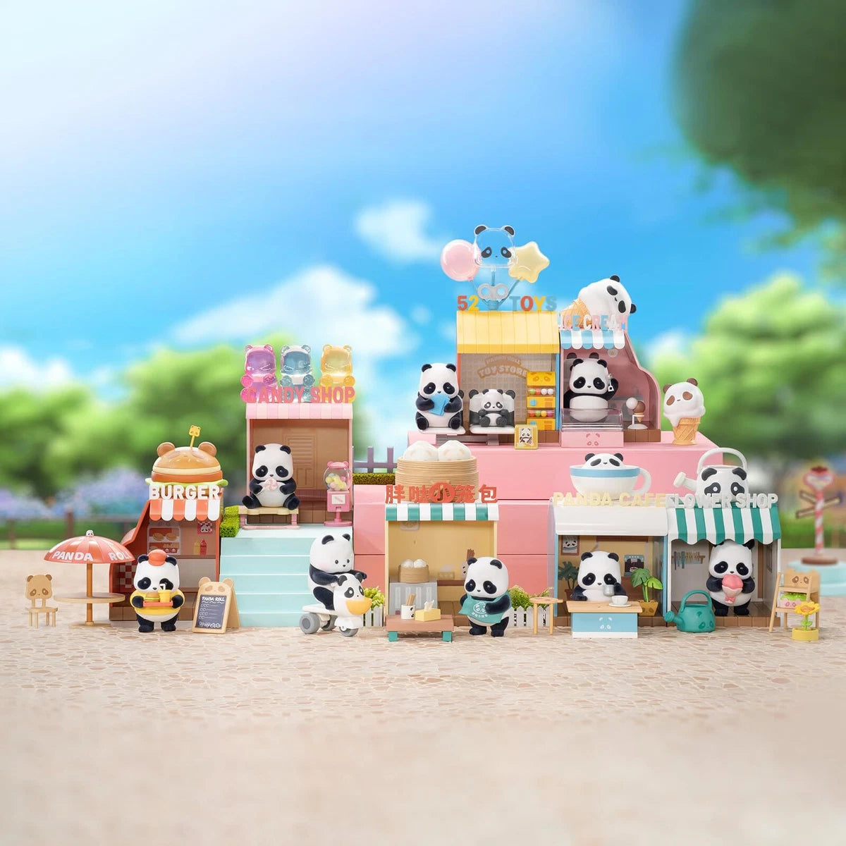 Panda Roll Shopping Street Series Blind Box Single Box