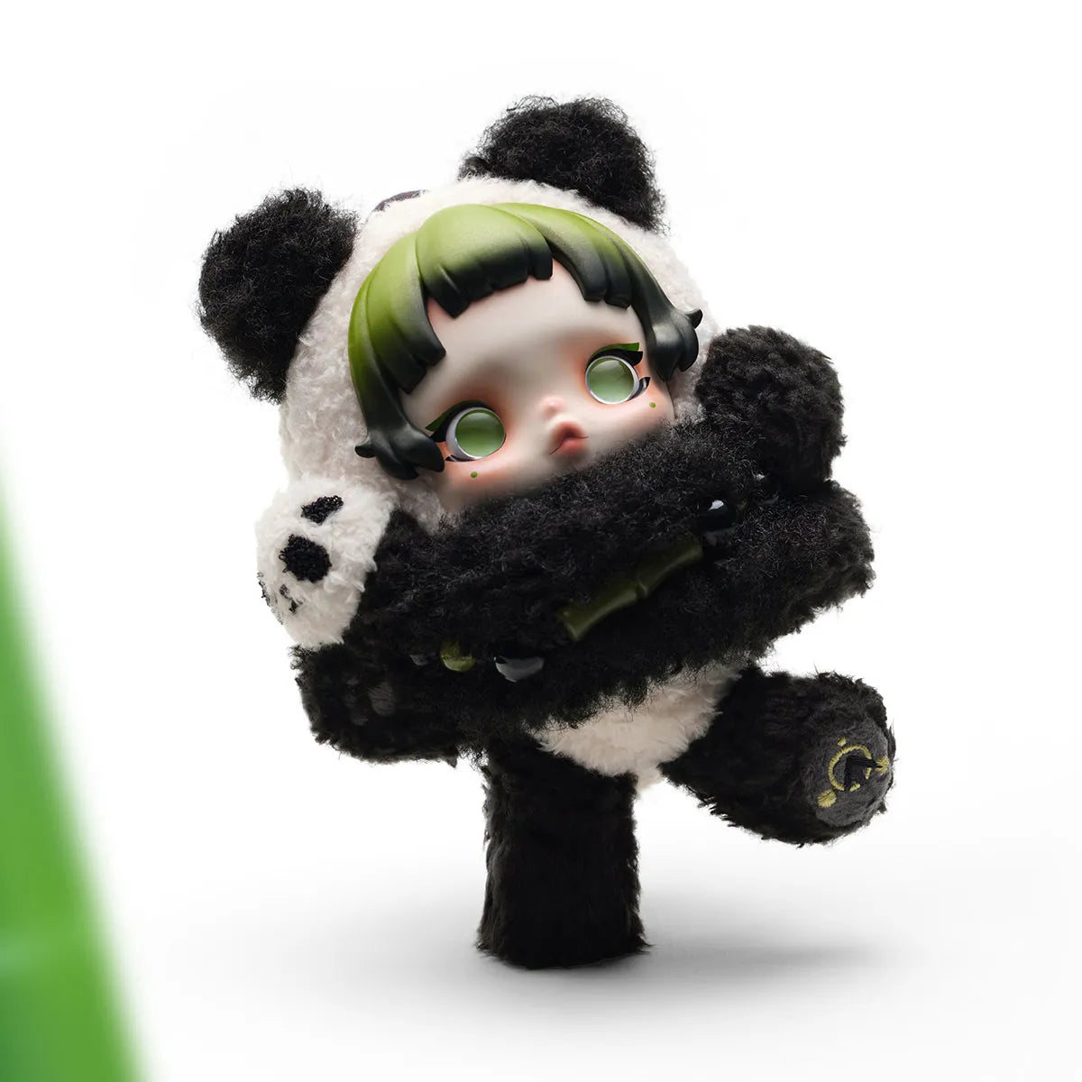 SKULLPANDA Lazy Panda Plush Doll Pendant POP MART