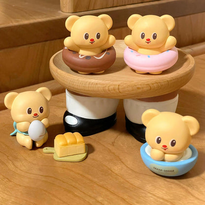 Funism x Butterbear Baking Master Series Bear Head Blind Box Single Box (3-in-1)