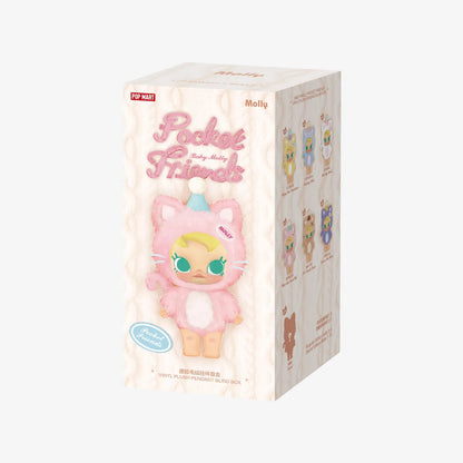 Baby Molly Pocket Friends Series-Vinyl Plush Pendant Blind Box Single Box