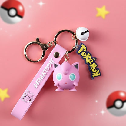Pokémon Nyckelring Jigglypuff (licensierad Pokémon-produkt)
