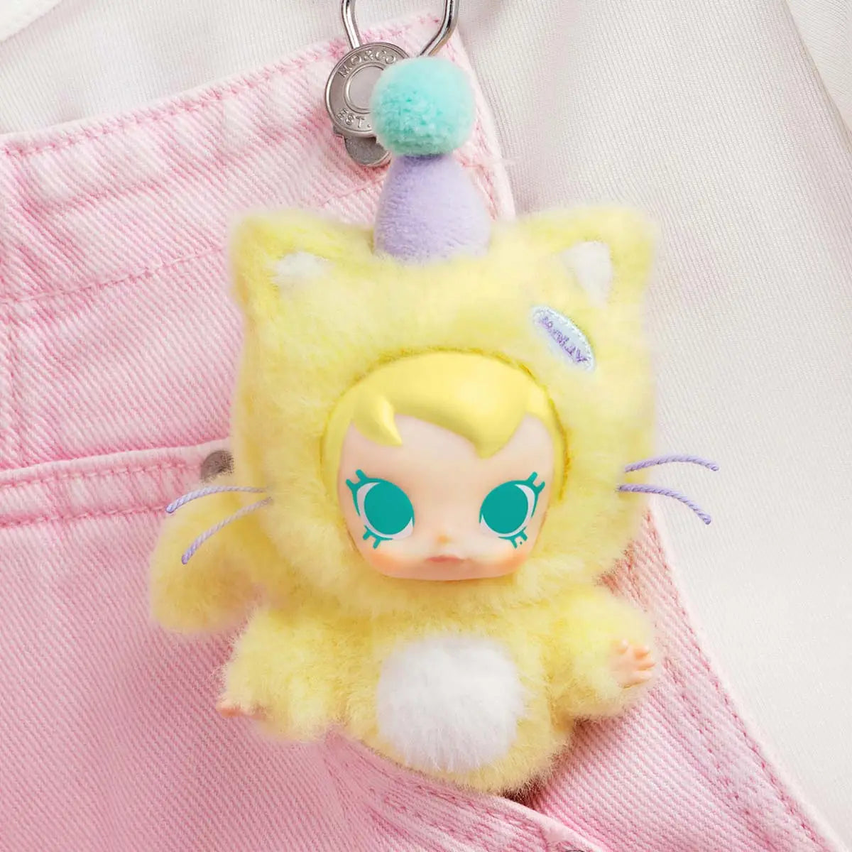 Baby Molly Pocket Friends Series-Vinyl Plush Pendant Blind Box Single Box